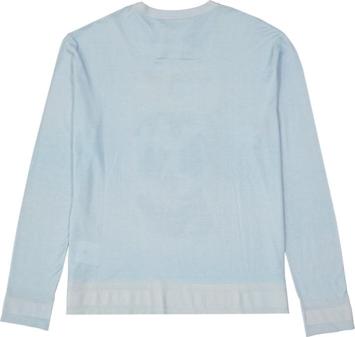 Actual product image Givenchy Wool And Silk Printed Sweater (L)