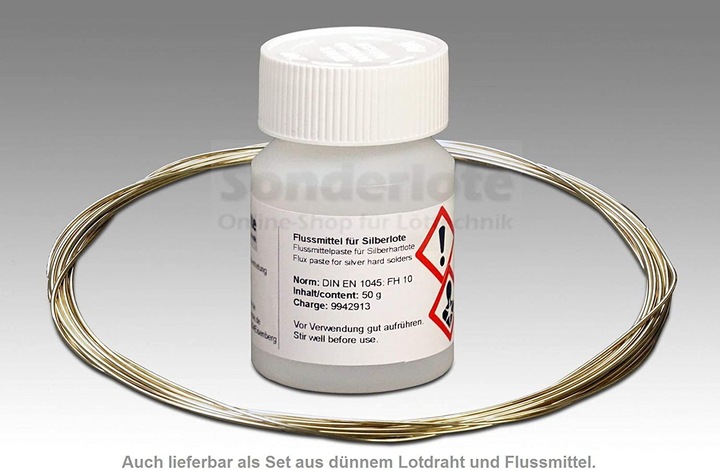 Produktbild Sonderlote Silberlot mit Flussmittel
