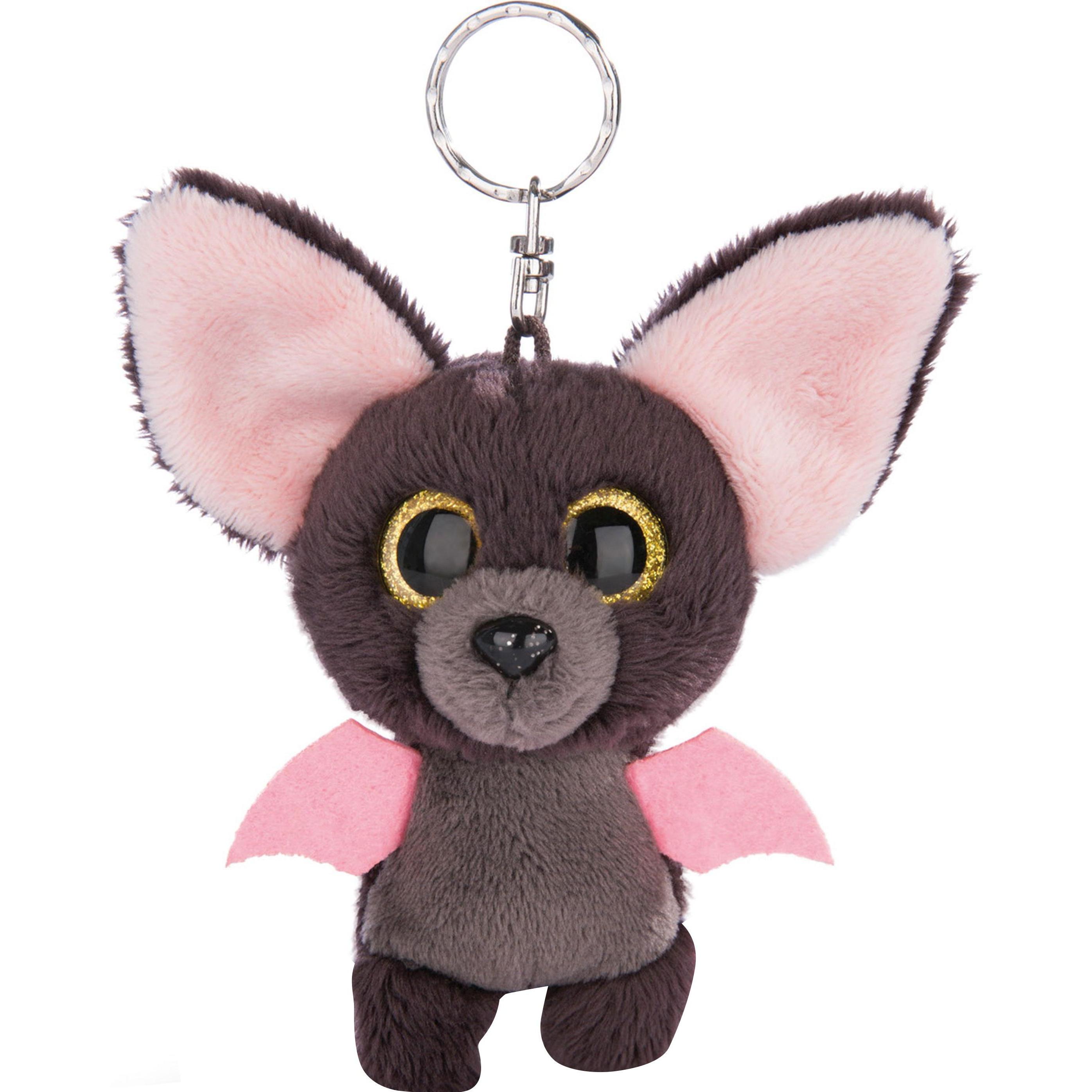 NICI, Unisex, Portachiavi, Portachiavi Schlenker Bat Baako 9cm, Grigio