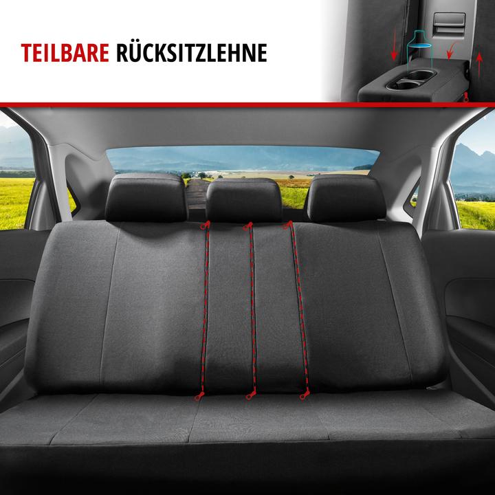 Image du produit Walser Housse de siège auto ZIPP-IT Tratto, housse de siège auto complète avec système de fermeture à