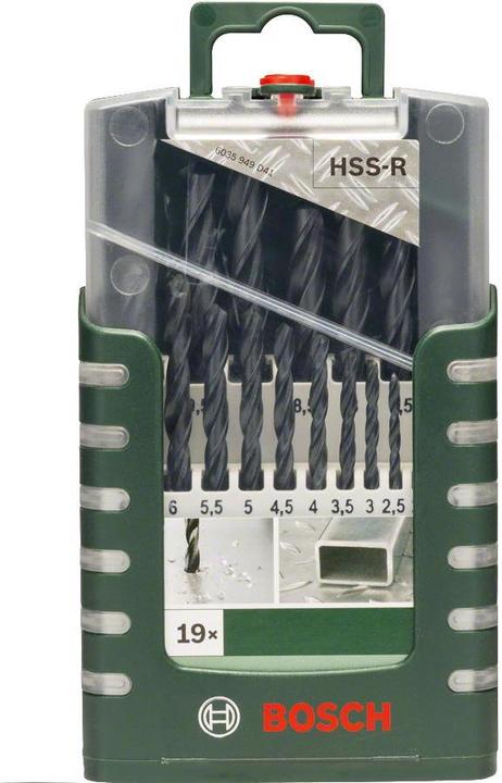 Image du produit Bosch Professional Zubehör Jeu de mèches à métaux (1 mm, 1,5 mm, 2 mm, 2,5 mm, 3 mm, 3,5 mm, 4 mm, 4,5 mm, 5 mm, 5,5 mm, 6 mm, 6,5 mm, 7 mm, 7,5 mm, 8 mm, 8,5 mm, 9 mm, 9,5 mm, 10 mm)