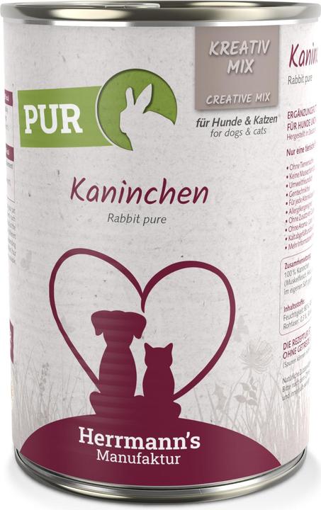 Image du produit Herrmanns Viande pure de lapin (Adulte, 6 pcs, 400 g)