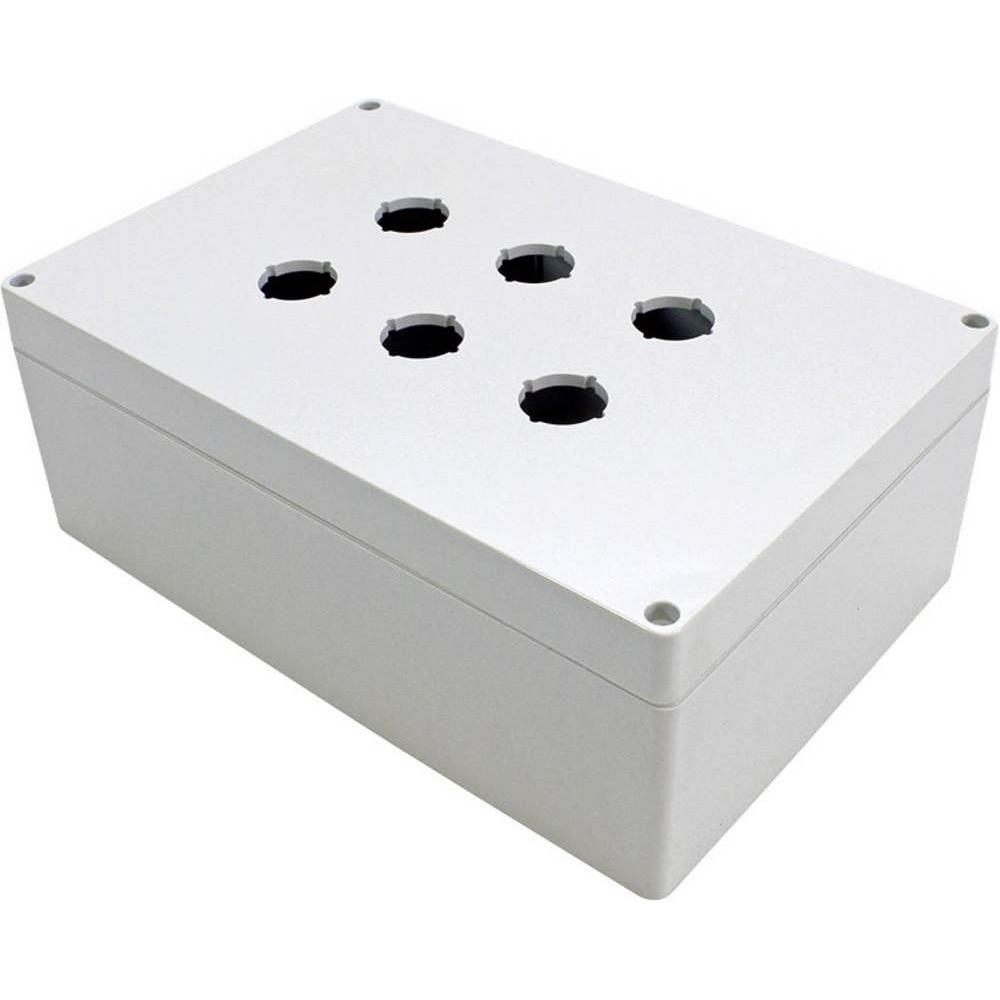 Hammond 1554MPB6 Universal-Gehäuse 240 x 160 x 90 Polycarbonat Grau 1 St. (Gehäuse), Elektronikzubeh