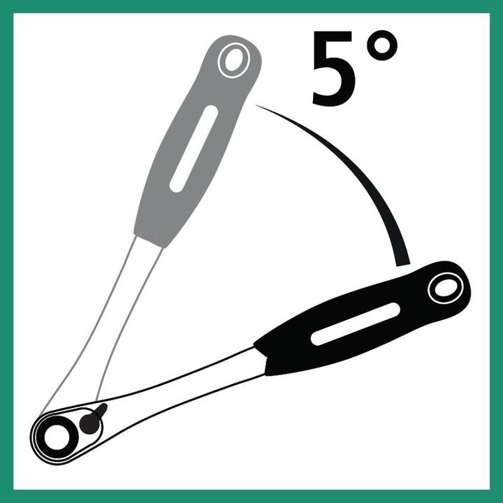 Actual product image Facom Reversible ratchet (1/4")