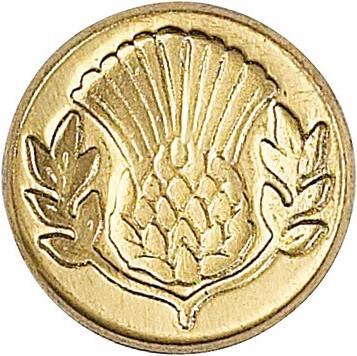 Actual product image Manuscript Seal Stamp Mini Thistle/Thistle
