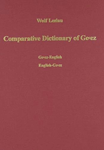 Produktbild Comparative Dictionary of Ge'ez (Classical Ethiopic) (Deutsch, Wolf Leslau, 1987)