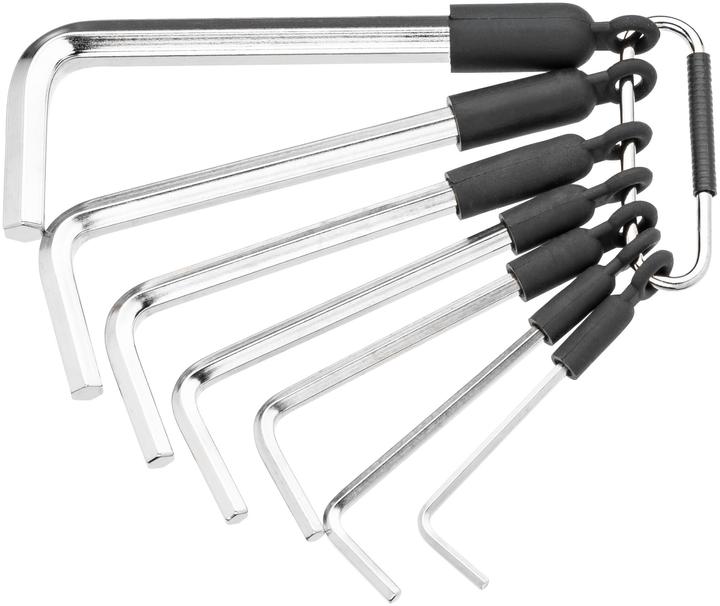 Actual product image HAZET Offset screwdriver set 2100A/7R ∙ Inside hexagon profile ∙ 3⁄32 - 5⁄16 ∙ Number of tools: 7