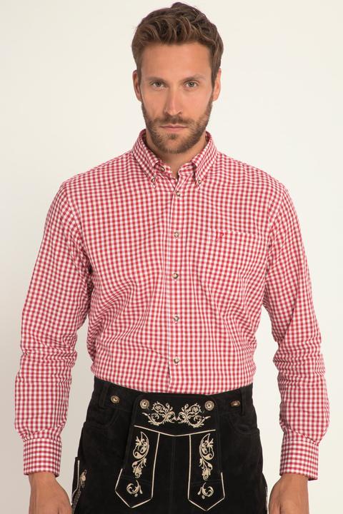 Immagine prodotto JP1880 Karohemd, Tracht, Langarm, Buttondown-Kragen, Modern Fit (4XL)