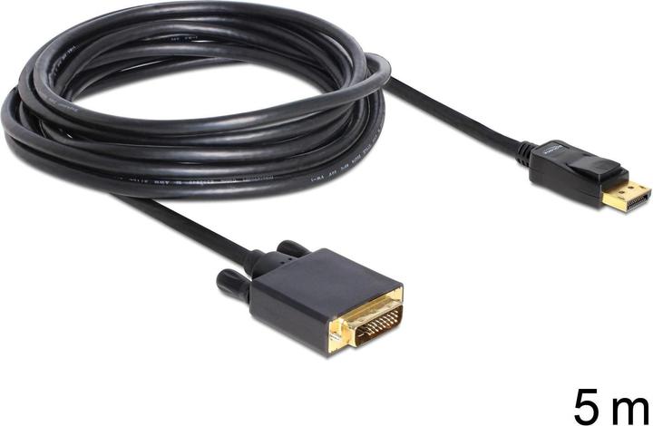 Produktbild Delock DisplayPort — DVI (5 m, DisplayPort, DVI, 1.1)