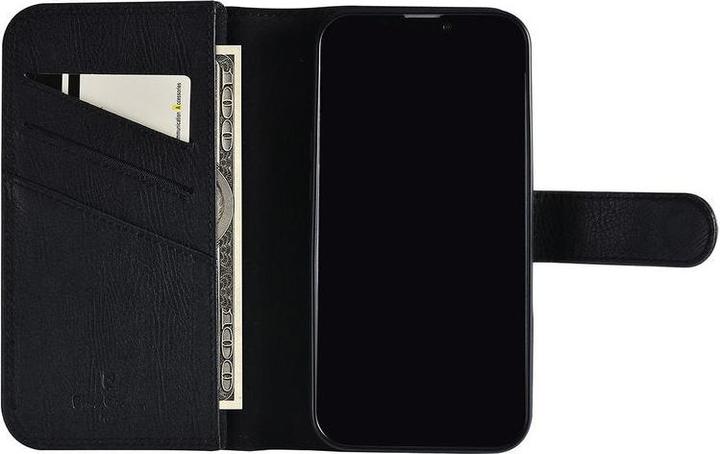 Produktbild Pierre Cardin Hülle iPhone 13 - Echt Leder Book Case schwarz & 9 Kartenfächer No.183 (Apple iPhone 13)
