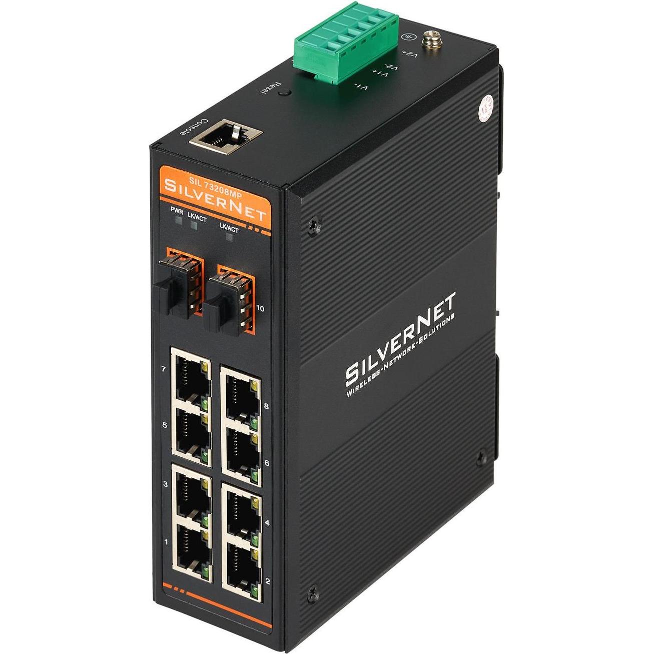 Thumbnail - Silvernet Managed 10/100/1000M 8 x, Netzwerk Switch