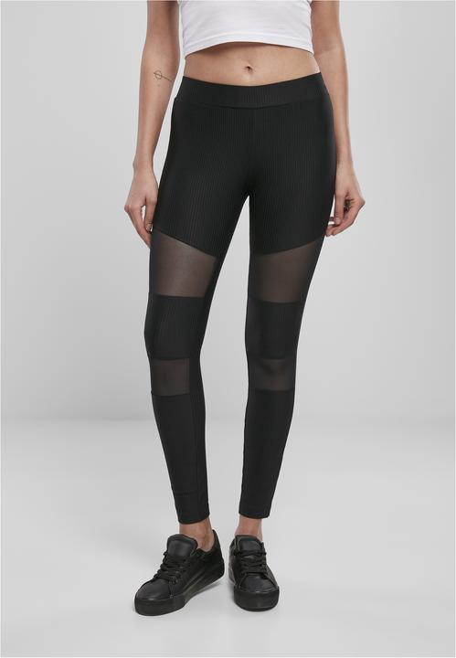 Produktbild Urban Classics Ladies Tech Mesh Rib Leggings (4XL)