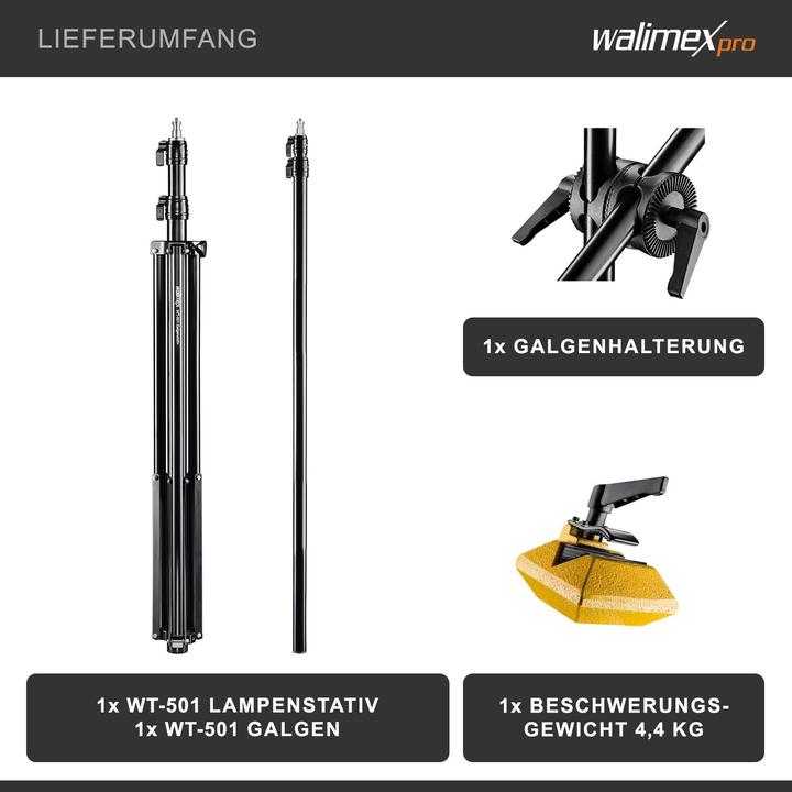Produktbild Walimex pro Pro WT-501 (410 cm, 5 kg)
