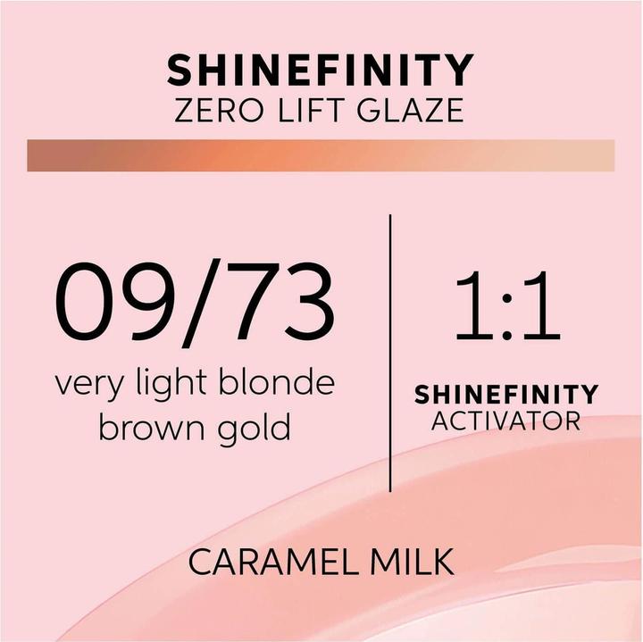 Produktbild Wella Shinefinity (09/73 - Caramel Milk)