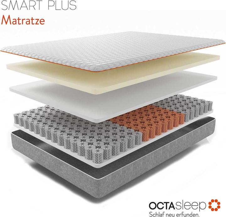 Produktbild Octasleep Smart Plus Matratze 100x200 (100 x 200 cm)