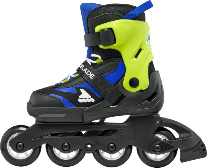 Produktbild Rollerblade Inline-Skates Microblade Schwarz/Blau, 33-36.5 (33, 36.5)