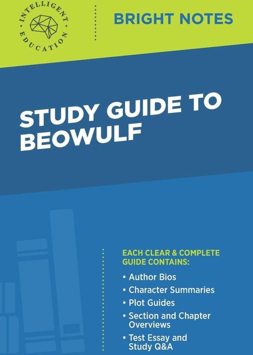 Produktbild Study Guide to Beowulf