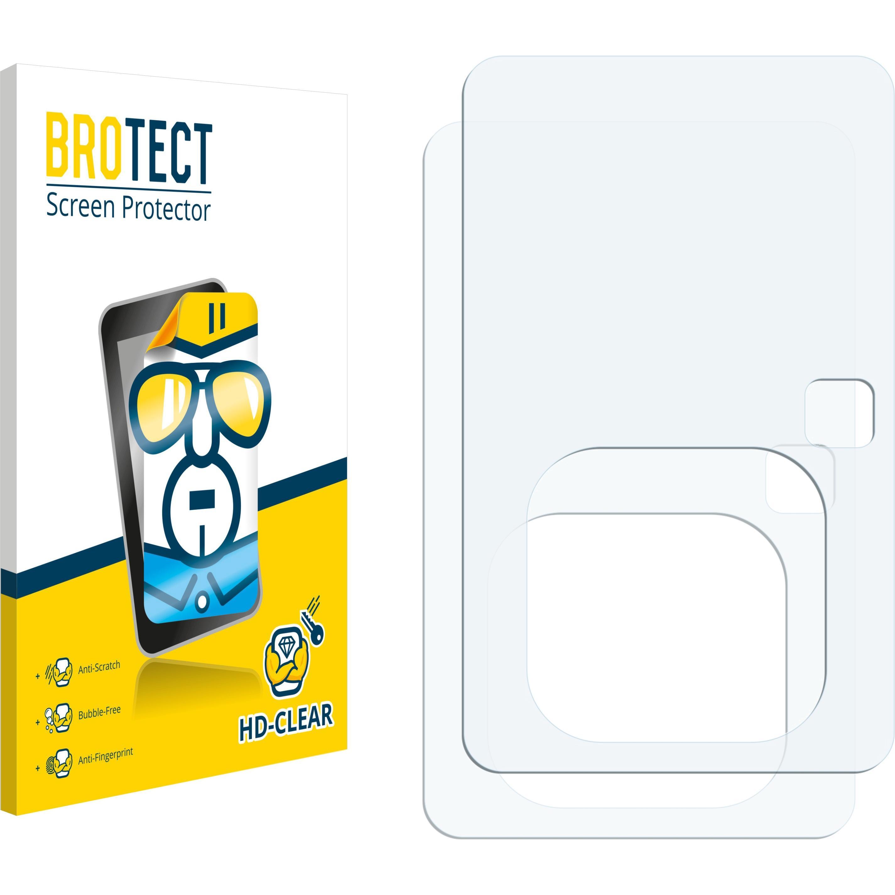 BROTECT Schutzfolie Displayschutz Displayschutzfolie Folie Klar Transparent, MP3 + Media-Player Zubehör