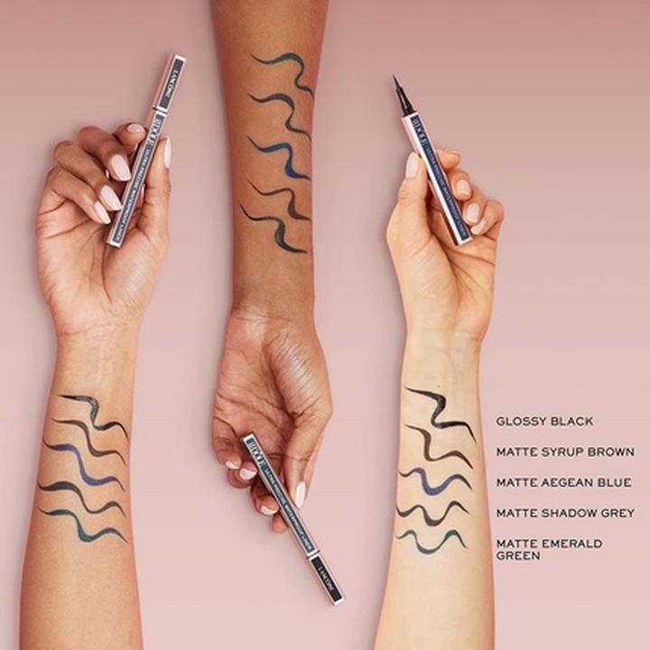 Image du produit Lancôme Idôle Eyeliner liquide waterproof à pointe feutre ultra-précise 24Hr Smudge-Resistant Wear Green (Vert)
