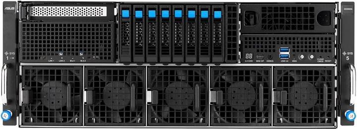 Produktbild ASUS Platforma Rack (4U) ESC8000A-E13P AMD EPYC 9005 (8xNVMe 2xM.2 2x10Gbe IPMI 3200W)