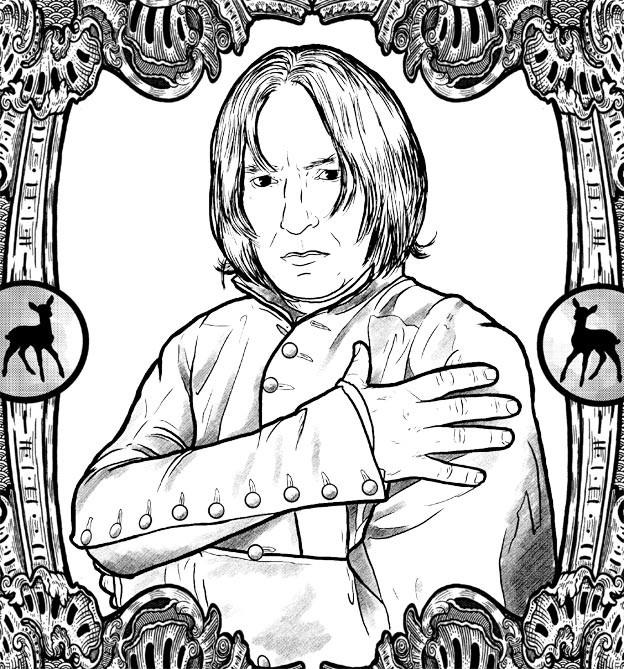 Actual product image Harry Potter - Magical Colouring World