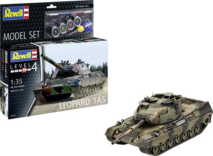 Actual product image Revell Model Set Leopard 1A5