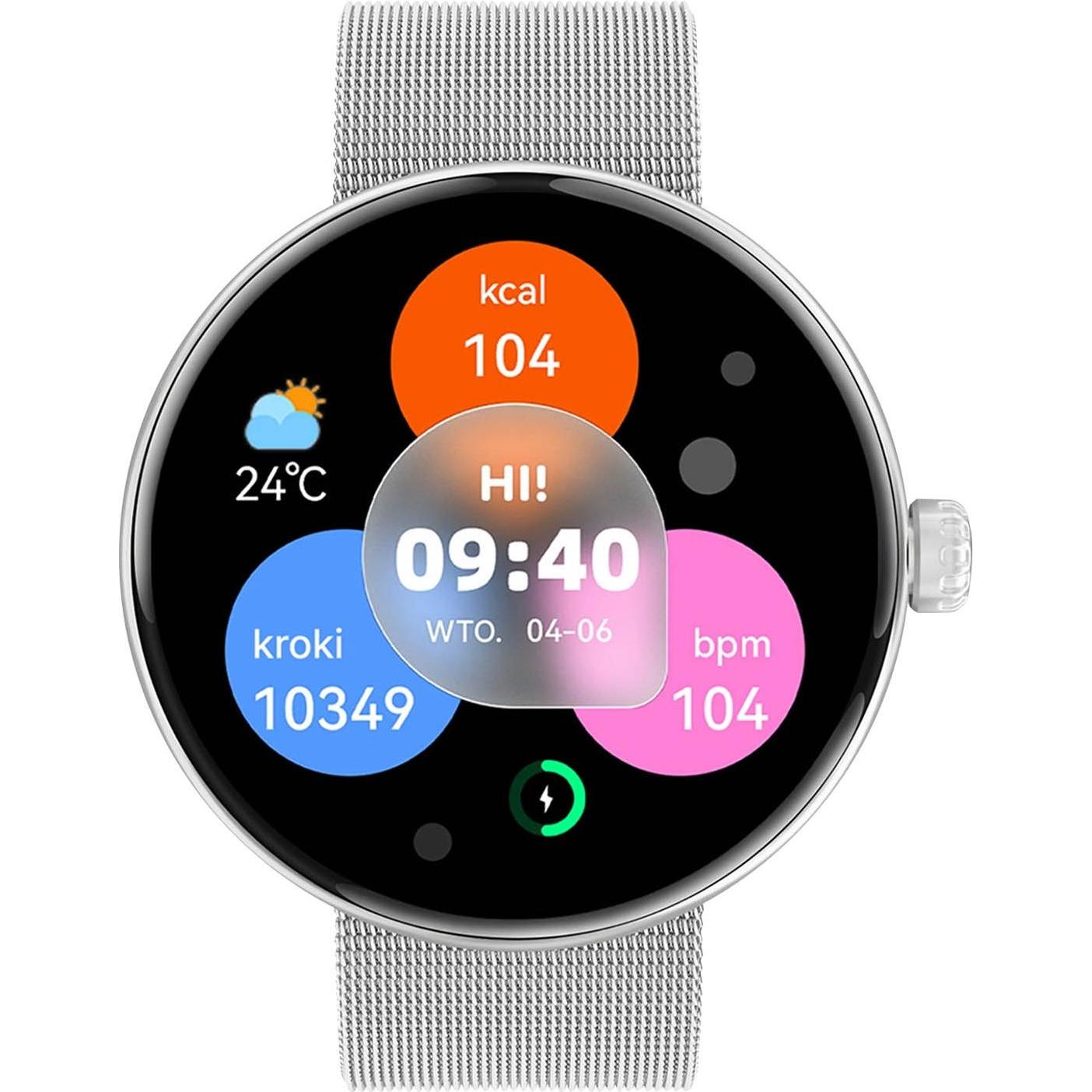 Thumbnail - Forever Smartwatch Forevive 5 SB-365 silber, Smartwatch