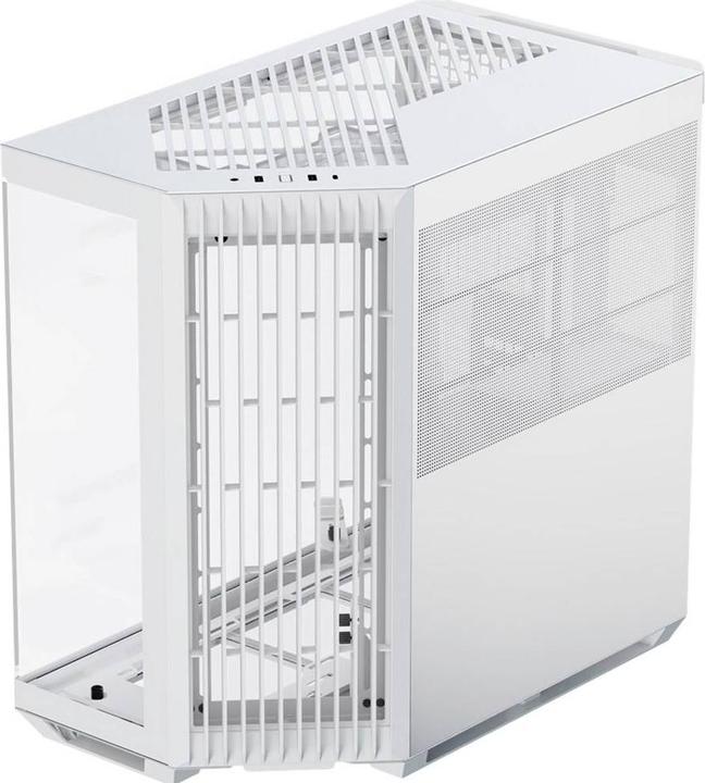 Image du produit APNX V1 Boîtier PC, tour midi, ATX, verre trempé - blanc (ATX)