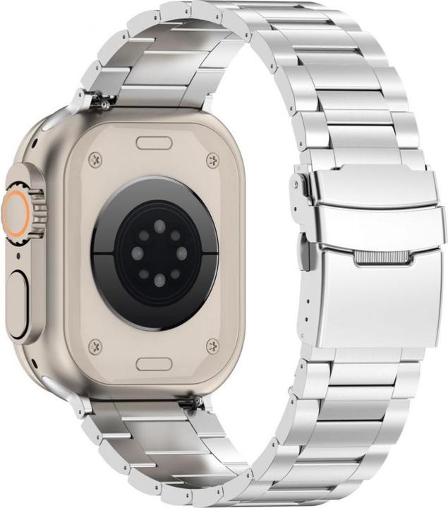 Actual product image Tech-Protect Stainless Pro Strap for Apple Watch 4 / 5 / 6 / 7 / 8 / 9 / SE / Ultra 1 / 2 (42 / 44 / (Stainless steel)