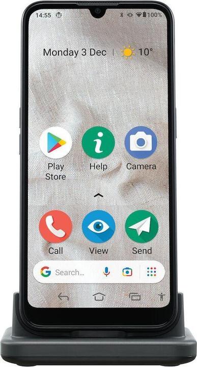 Actual product image Doro 8100 Plus without power supply unit (32 GB, Black, 6.10", Single SIM, 4G)