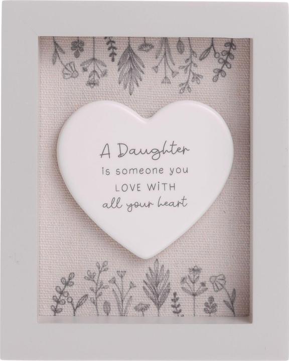 Actual product image Mars Moments Daughter Framed Plaque