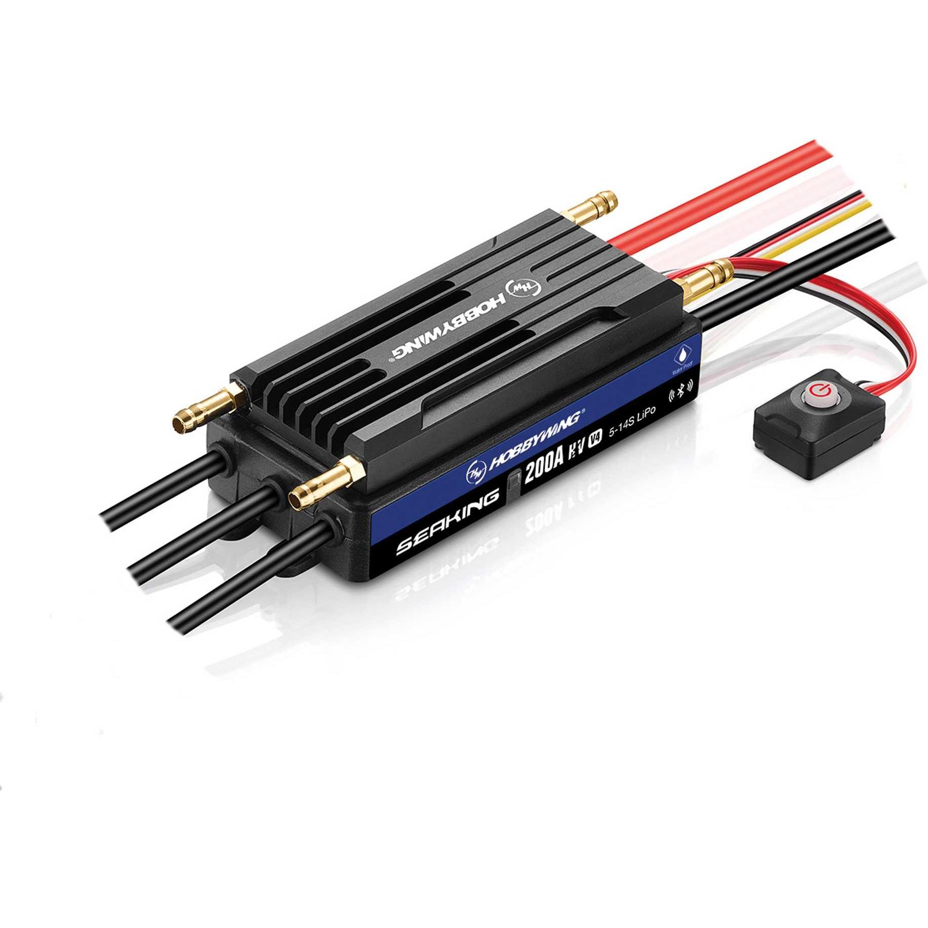 Hobbywing Seaking 200A HV Bootsregler V4 5-14s LiPo