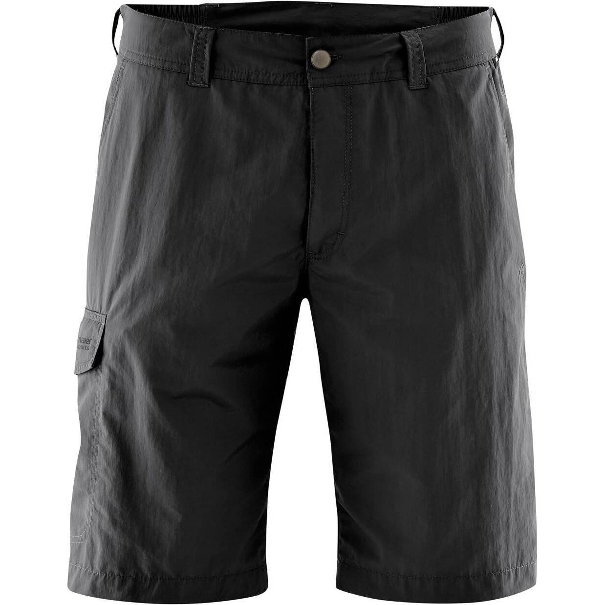 Maier Sports, Herren, Outdoorhose, Main Herren Bermuda (52, M, L), Schwarz, M, L, 52