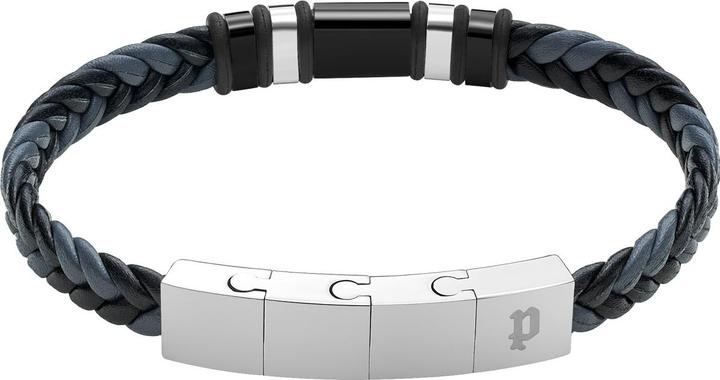 Blu/turchese, Nero, Argento