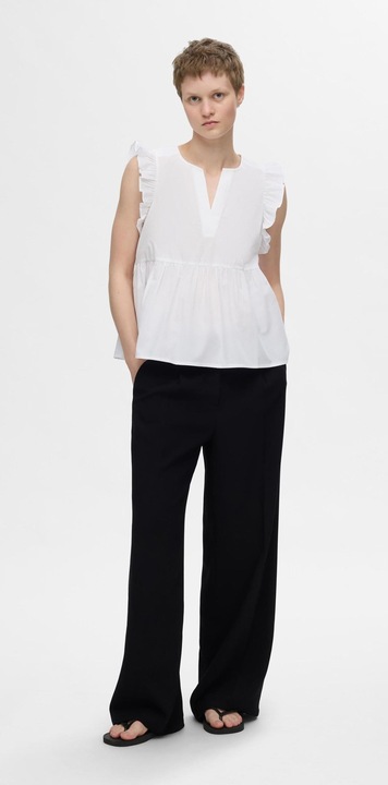 Actual product image Selected Femme Ruched top (36)
