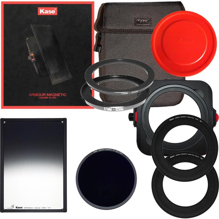 Image du produit Kase Kit de démarrage Wolverine Armour 100mm ND64 (Filtre gris neutre, 100 mm)