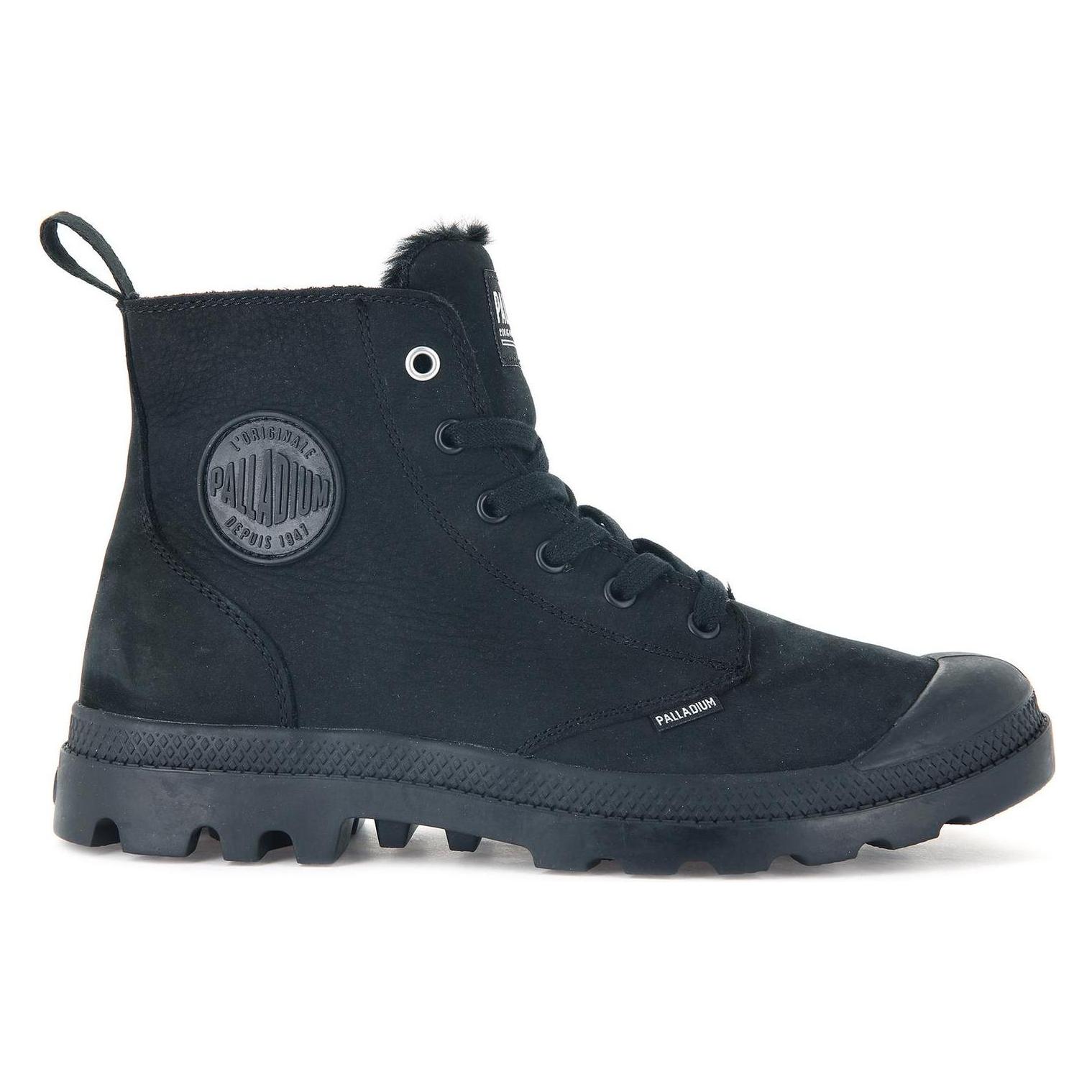 Palladium, Herren, Boots + Stiefel, Pampa Hi Zip Wl, Schwarz, (40)