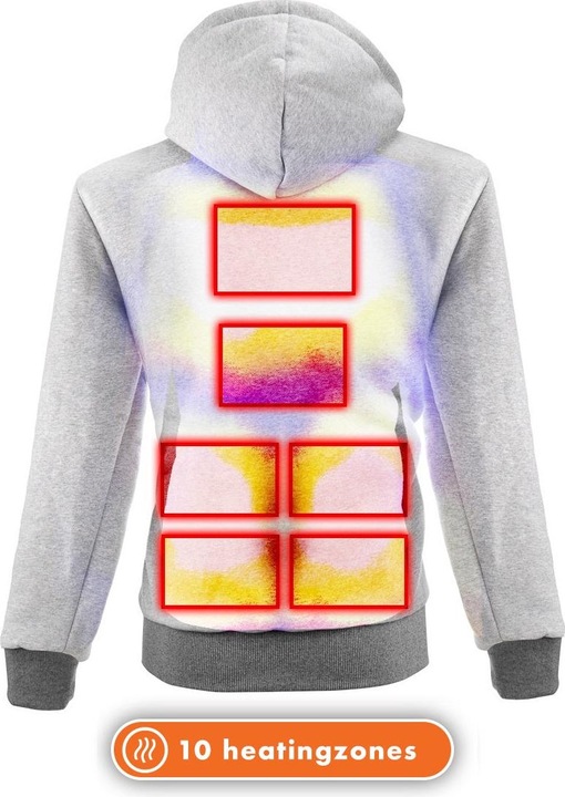 Actual product image Bertschat Heated Hoodie Dual Heating (L)
