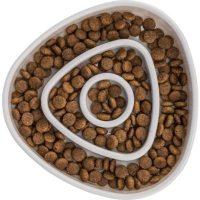 Produktbild Trixie Slow Feeding, Schüssel, für Katze, grau, Kunststoff (0.35 l)