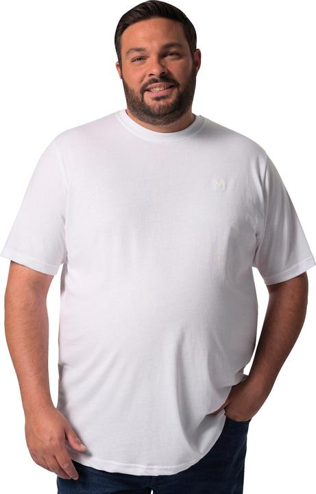 Produktbild Men+ T-Shirt, Basic, 2er-Pack, Halbarm, Rundhals (5XL)