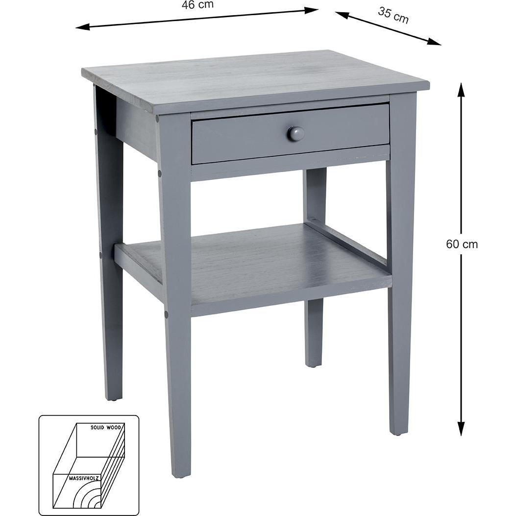 Thumbnail - HAKU Möbel, Couchtisch + Beistelltisch, Paityn (46 x 35 x 60 cm)