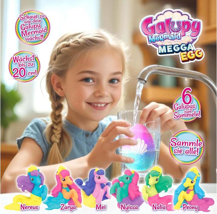 Produktbild Craze Megga Egg Galupy Mermaid