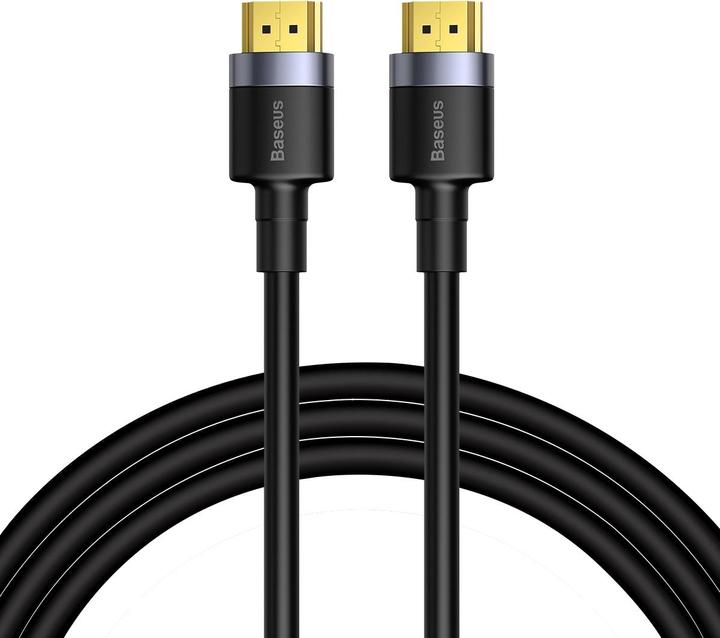 Produktbild Baseus Cafule 4KHDMI Male To 4KHDMI Male Adapter Cable 3m Black (3 m, HDMI, 2.0)