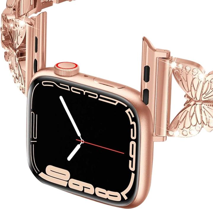 Actual product image EKO Watch bracelet stainless steel butterfly pink (22 mm, Stainless steel)