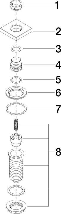 Produktbild Dornbracht 10714970-00 AIR SWITCH Bedienknopf Serienneutral