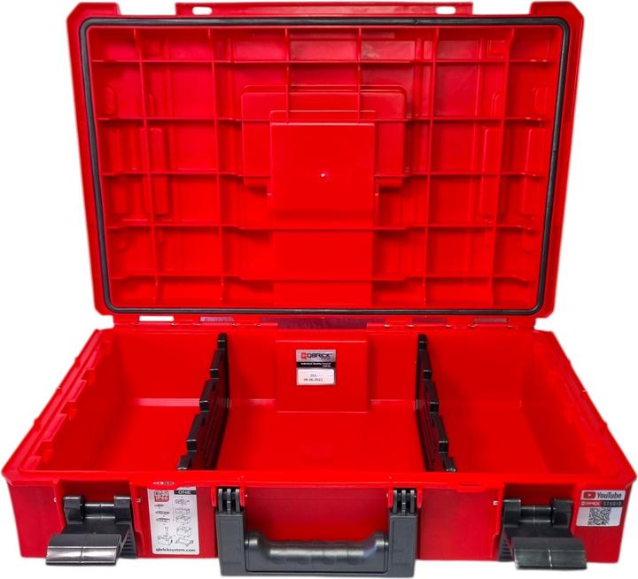 Image du produit Qbrick System ONE 200 2.0 Vario RED ULTRA HD Custom Mallette à outils modulaire Organiseur 585 x