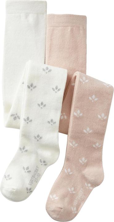 Produktbild Vertbaudet 2er-Pack Mädchen Strumpfhosen, Jacquardmuster (31, 34)