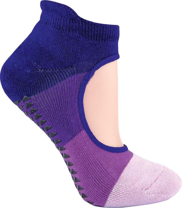 Produktbild Sock Snob 2er Pack Baumwolle Yoga Socken Füsslinge Unsichtbare mit Antirutsch ABS (37 - 42)