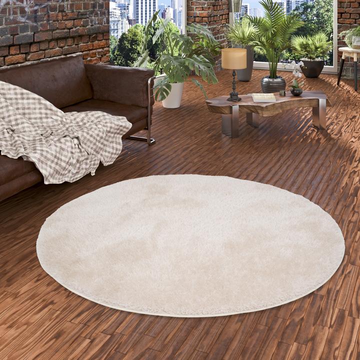 Actual product image Snapstyle Shaggy Carpet Feeling Mix Round (100 x 100 cm)