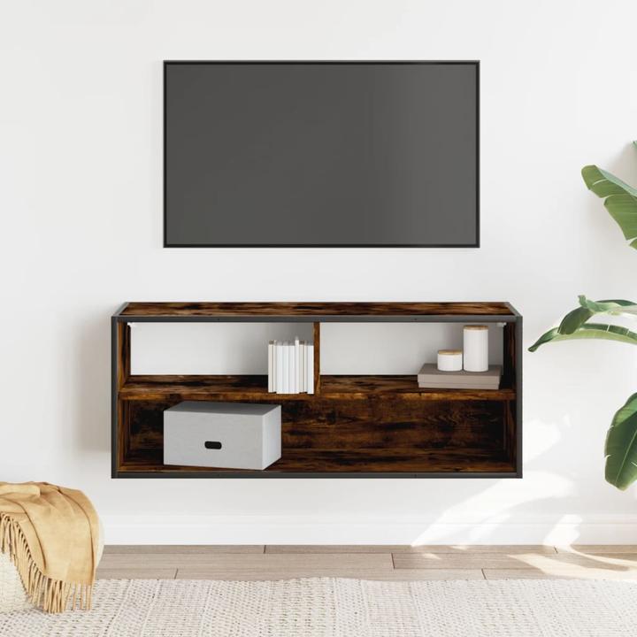 Actual product image vidaXL TV cabinet Lowboard TV cabinet TV table TV furniture smoked oak